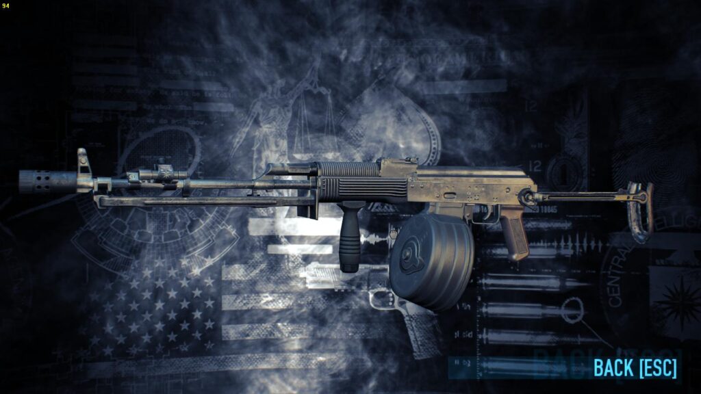 Armorer LMG in Payday 2