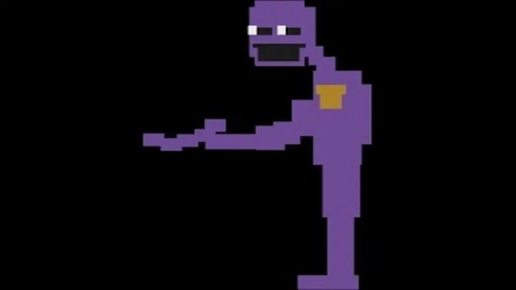 The purple man in FNAF
