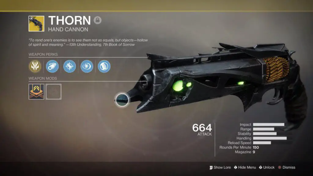 Thorn Stats